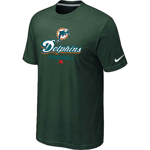 Nike Miami Dolphins Critical Victory NFL T-Shirt - Dark Green